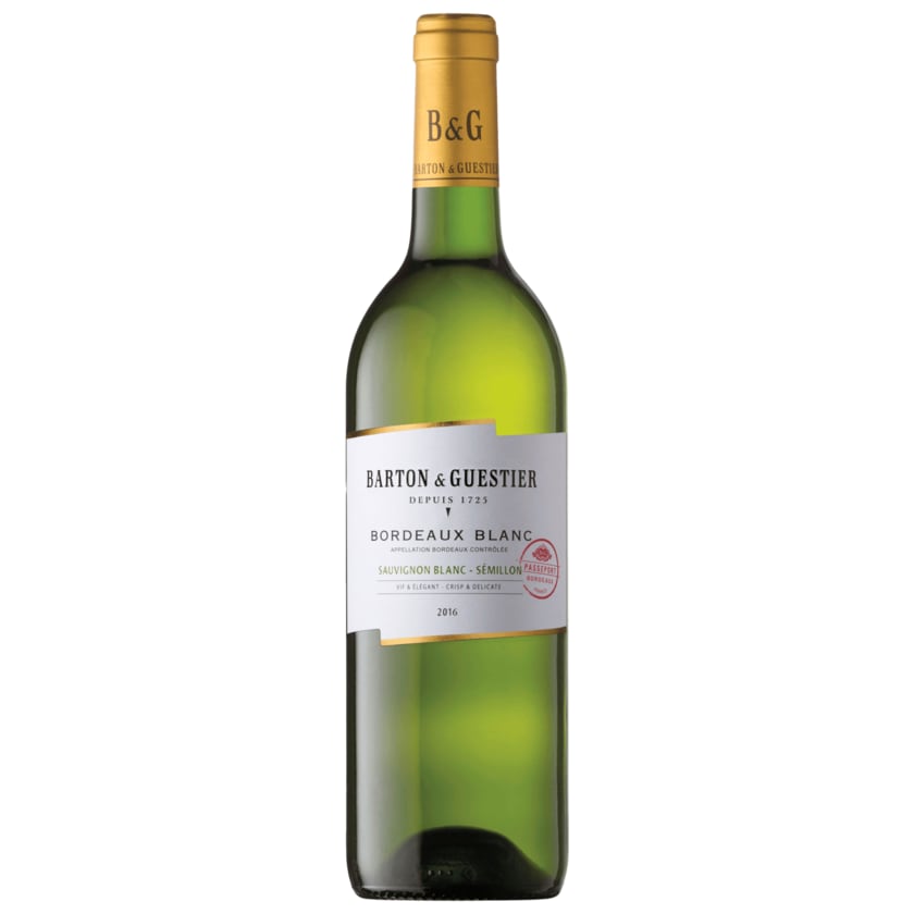 Barton & Guestier Weißwein Bordeaux Blanc trocken 0,75l
